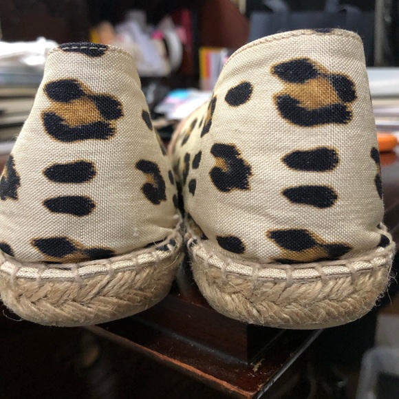 Giambattista Valli Espadrilles Ocelot Print Slip-on Flats Almost New Sz.38 - Picture 5 of 9